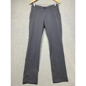 Under Armour Golf Mens Classic Fit Chino Pants 32X34 Casual Straight Leg Gray